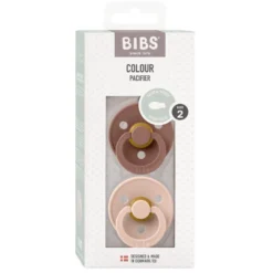 Napp Colour 2-pack Latex Symmetrisk 6-18 mån - Blush
