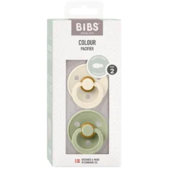 Napp Colour 2-pack Latex Symmetrisk 6-18 mån - Ivory