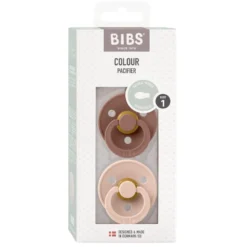 Napp Colour 2-pack Latex Symmetrisk 6-18 mån - Ivory