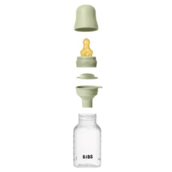 Nappflaska Baby Latex 1-pack 150ml Slow Flow - Sage
