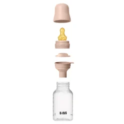 Nappflaska Baby Latex 1-pack 150ml Slow Flow - Blush