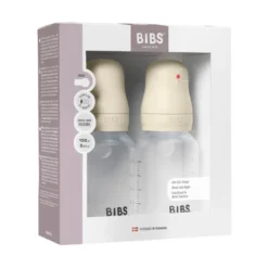 Nappflaska Baby Silikon 2-pack 150ml Slow Flow - Ivory
