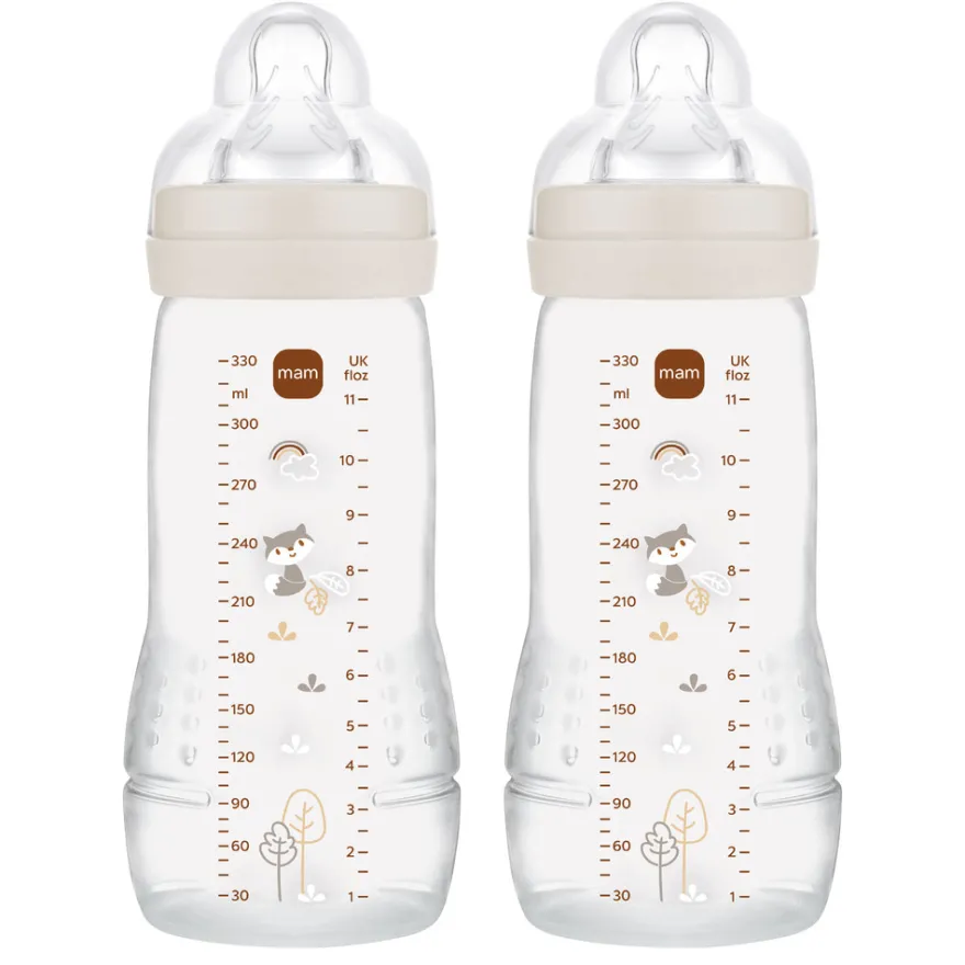 Nappflaska Easy Active 330ml 2pk Neutral