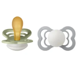 Napp Supreme Glow 2-pack Latex Symmetrisk 6-18 mån - Sage/Cloud
