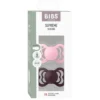 Napp Supreme 2-pack Silicone Str 2 - Baby Pink/Plum