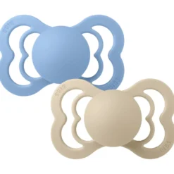 Napp Supreme 2-pack Silicone Str 2 Vanilla/Sky Blue