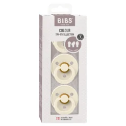 Napp Try-it samling 3-pack 0-6 mån - Ivory