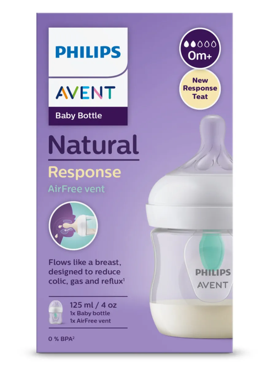Natural Response Nappflaska Air Free 125 ml