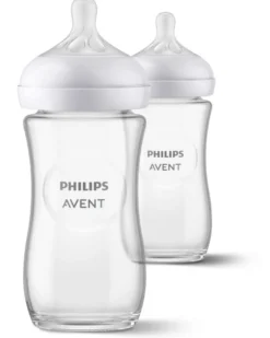 Natural Response Nappflaska Glas - 240 ml