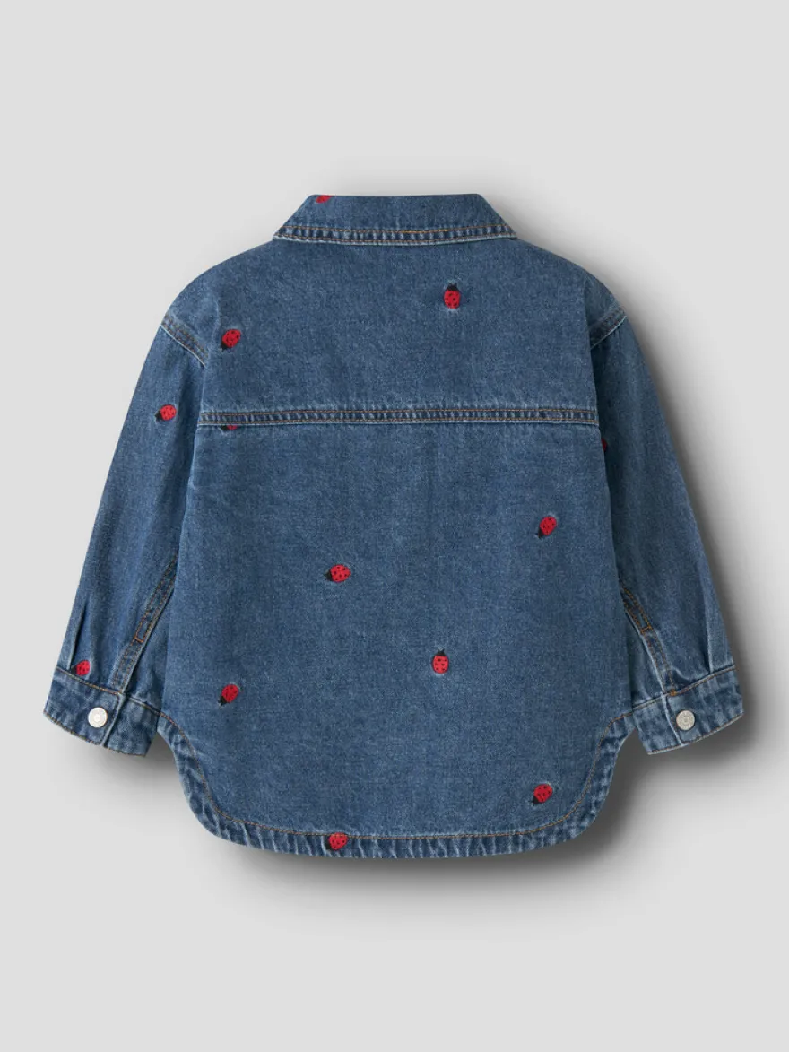Nina Denim Jacka - Medium Blue Denim