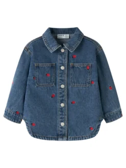 Nina Denim Jacka - Medium Blue Denim