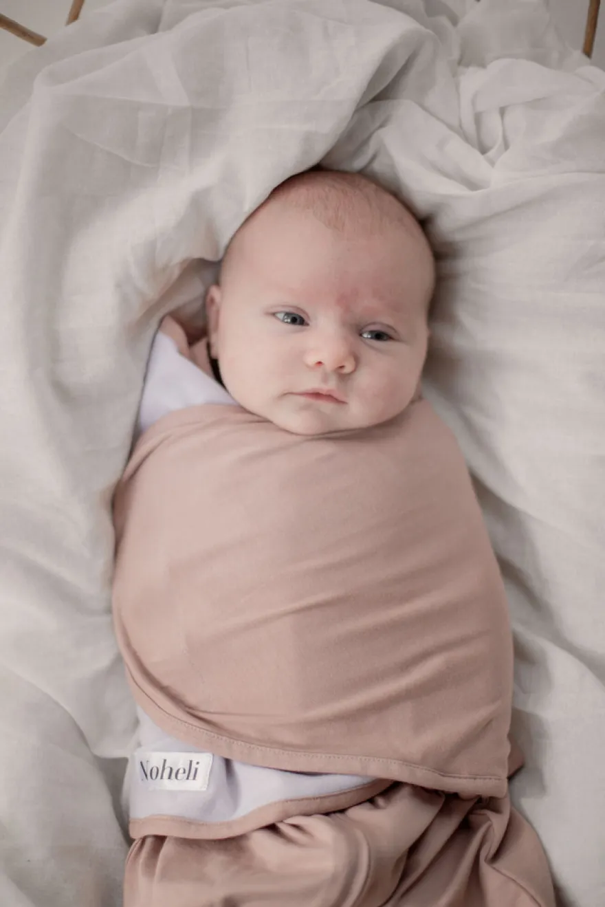 Noheli 3-i-1-Swaddle - Rose