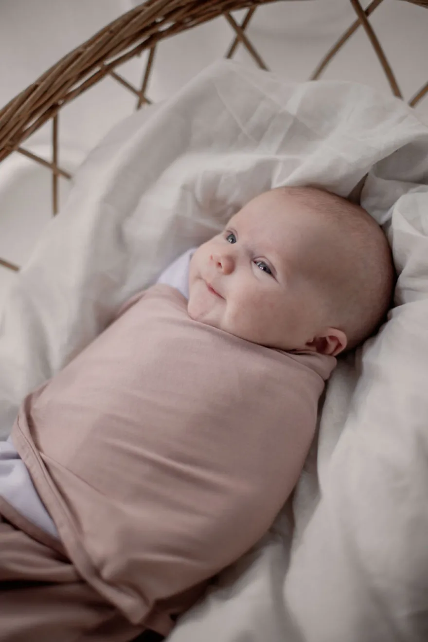 Noheli 3-i-1-Swaddle - Rose