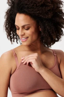 Noppies Mira Seamless Amnings Rib Top - Burlwood