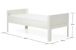 Nova juniorsäng, creme