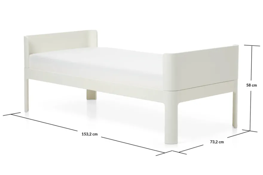 Nova juniorsäng, creme
