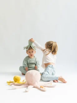Ocean Life Stor Aktivitetsbläckfisk - Pink