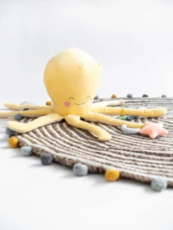 Ocean Life Stor Aktivitetsbläckfisk - Mustard