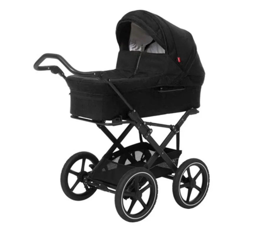 Odder North Barnvagn - Black