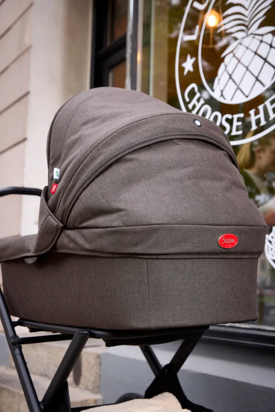 Odder Vida Barnvagn - Dark Brown