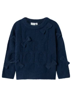Olivia Skickad Tröja - Navy Blazer