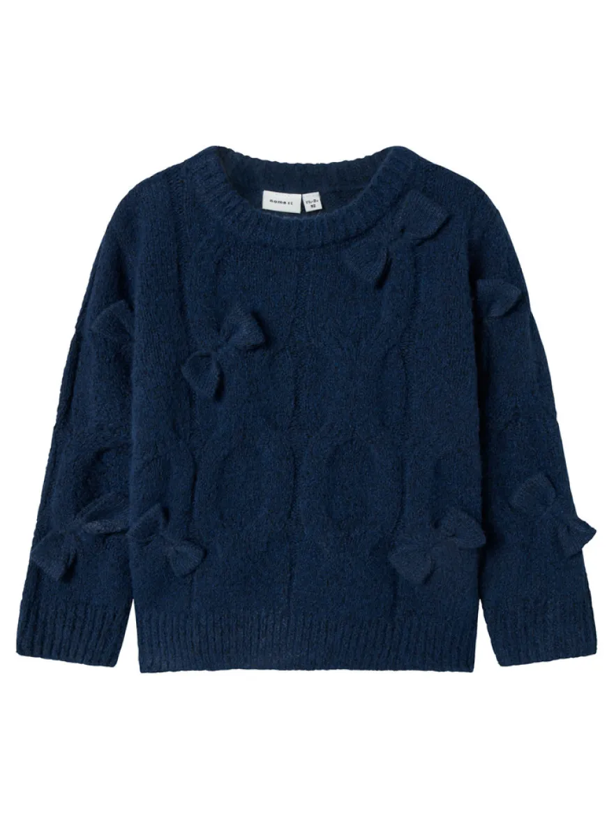 Olivia Skickad Tröja - Navy Blazer
