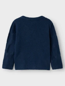 Olivia Skickad Tröja - Navy Blazer