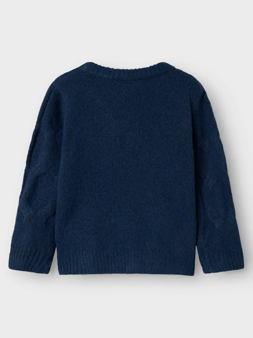 Olivia Skickad Tröja - Navy Blazer