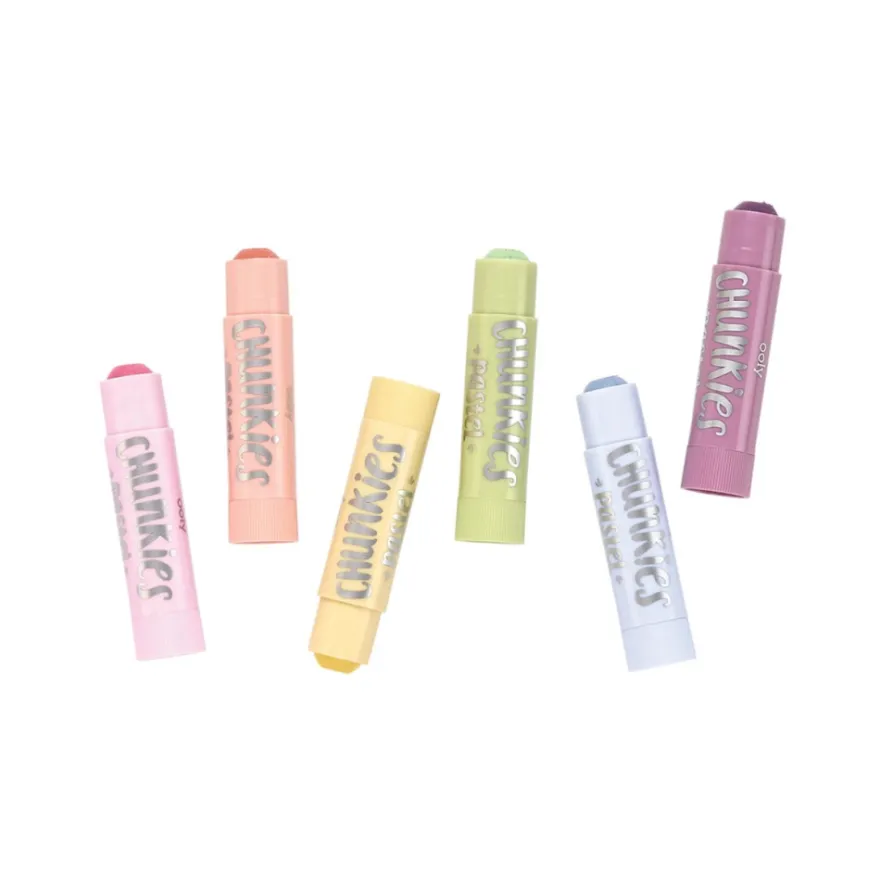 Ooly Målarpennor 6 stk - Chunkies Pastel