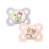 Original Night Silk Napp 0-6 mån 2-pack - Pink