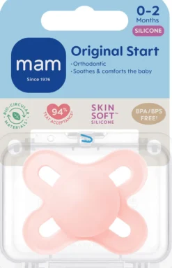 Original Start Napp Silk 0-2m - Pink