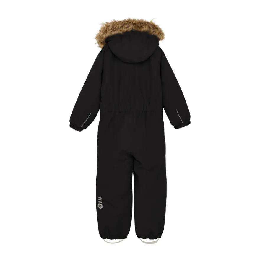 Overall med Fuskpäls - Black