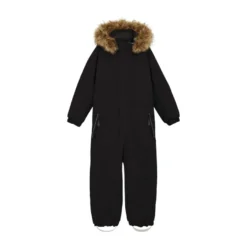 Overall med Fuskpäls - Black