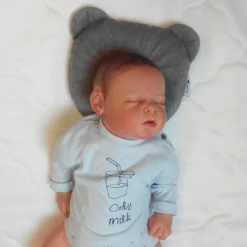 Panda Babykudde - Grå
