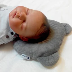 Panda Babykudde - Grå
