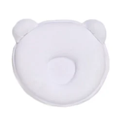 Panda Babykudde - Vit