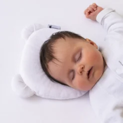 Panda Babykudde - Vit
