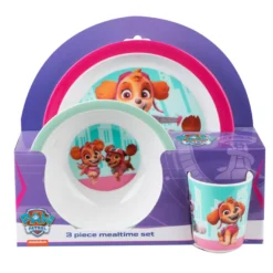 Paw Patrol 3 delar set - Red - 100% Melamin