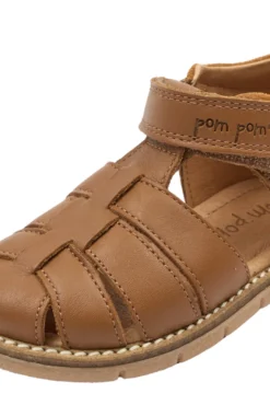 Peak Velcro Sandal - Camel