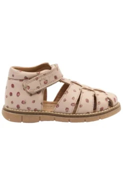 Peak Velcro Sandal - Dusty Rose Strawberry AOP