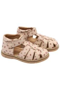 Peak Velcro Sandal - Dusty Rose Strawberry AOP