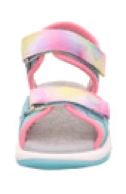Pebbles Sandal - Ljusgrön/Rosa