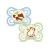 Perfect Night Napp Silk 0-6 mån 2-pack - Blue