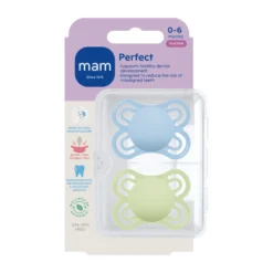 Perfect Silk Napp 0-6 mån 2-pack - Blue