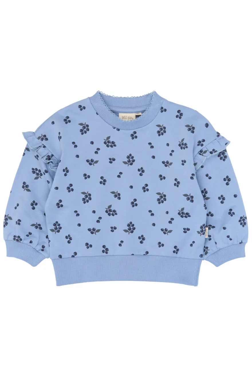 Petit Piao Gween Sweatshirt - Stonewash Blueberry
