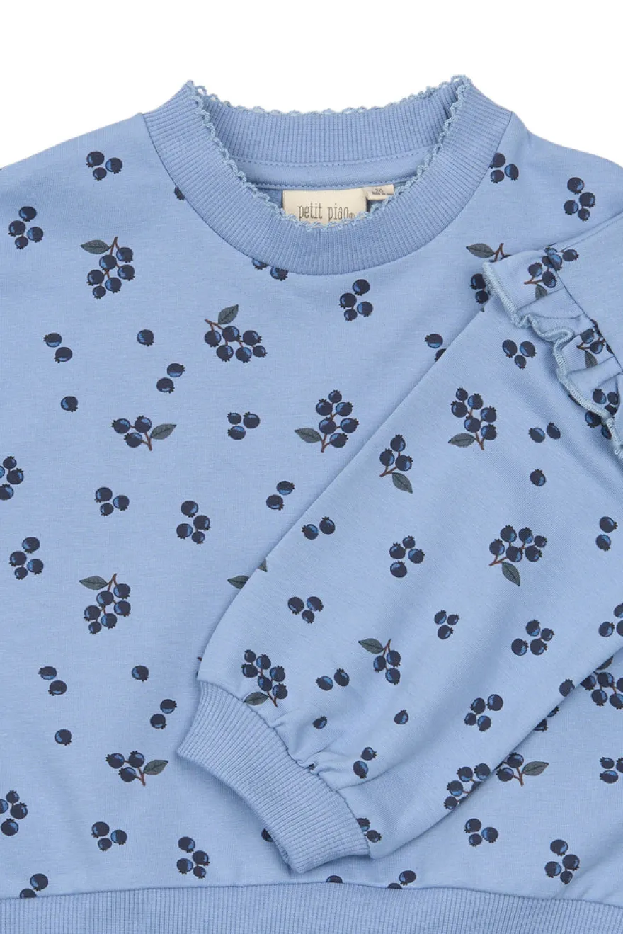 Petit Piao Gween Sweatshirt - Stonewash Blueberry