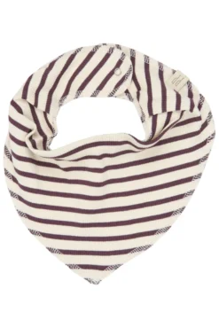 Petit Piao Sky Bib 2-Pack - Huckleberry Striped