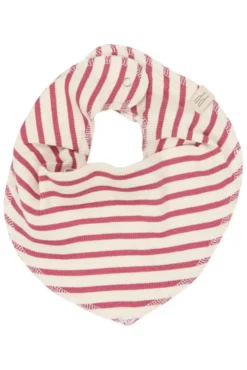 Petit Piao Sky Bib 2-Pack - Mauvewood Striped