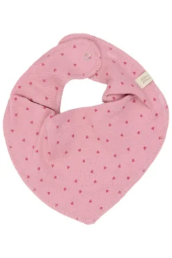 Petit Piao Sky Bib 2-Pack - Mauvewood Striped