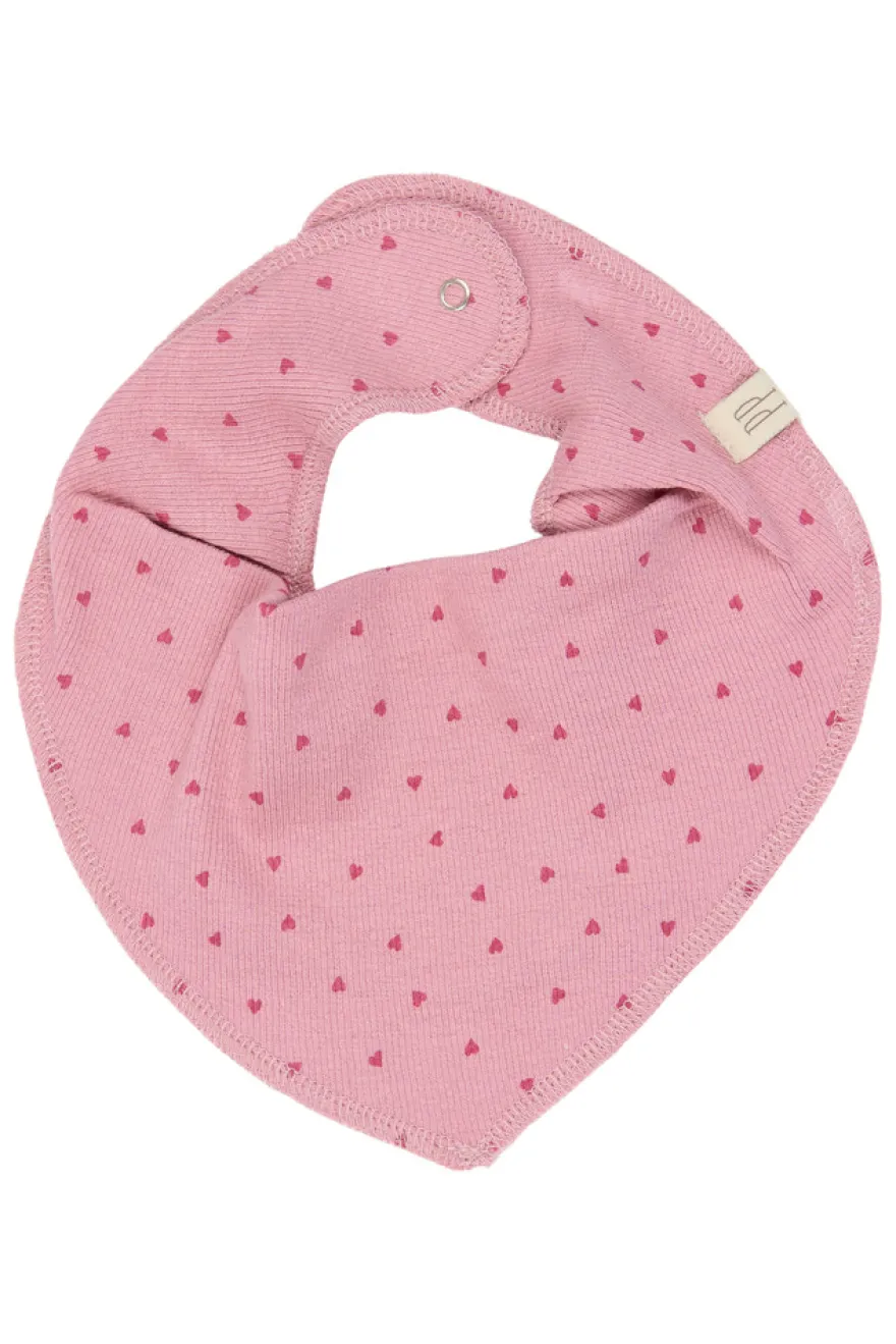 Petit Piao Sky Bib 2-Pack - Mauvewood Striped